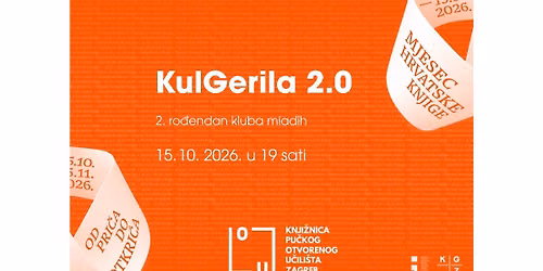 KulGerila 2.0: drugi ro\u0111endan kluba mladih