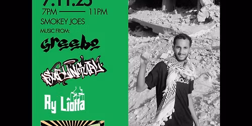 fundraising gig for Yazan