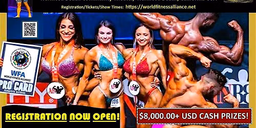 World Fitness Alliance Presents: "Physique Mania Universe"!