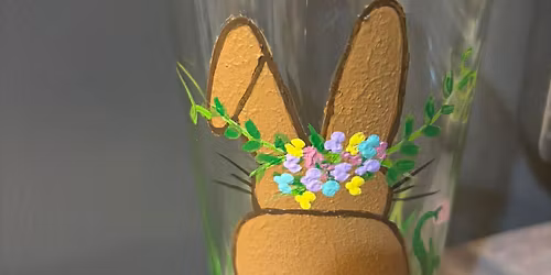 \ud83c\udfa8\ud83d\udc30Bubbly Bunnies Glass Painting Night\ud83d\udc30\ud83c\udfa8