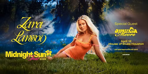 Zara Larsson: Midnight Sun Tour 2026