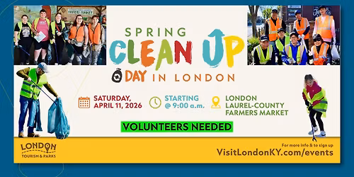 London Spring Clean Up Day 2026