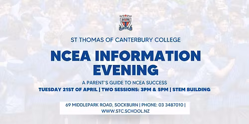 NCEA Information Evening