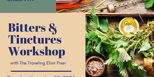 Bitters & Tinctures Workshop