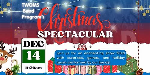 The World of Music School \u2013 Christmas Spectacular 2024!