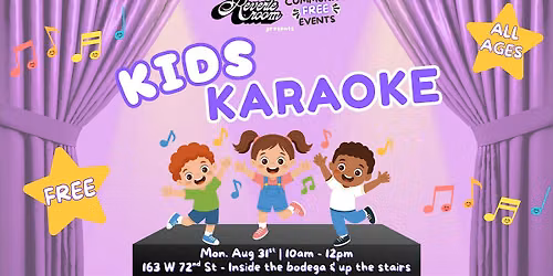 Karaoke Monday: KIDS KARAOKE!