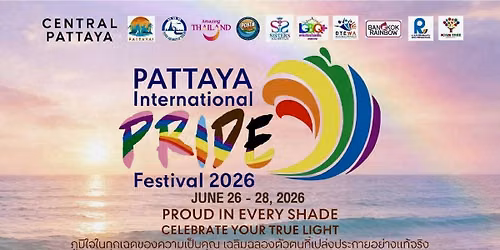 \ud83c\udff3\ufe0f\u200d\ud83c\udf08\u0e07\u0e32\u0e19 PATTAYA\nINTERNATIONAL\nPRIDE 2026