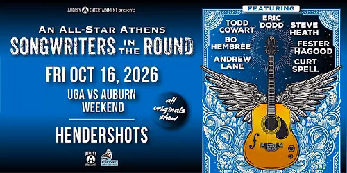 Athens Allstar Songwriters in The Round - All Original Show @ Hendershot's