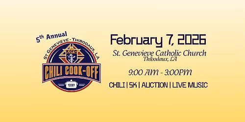 KC 13397 5th Annual Chili Cook-Off