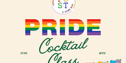 PRIDE COCKTAIL CLASS-- WITH DOLLY PARTINI