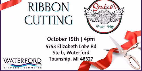 Scalzo's Pizza Ribbon Cutting