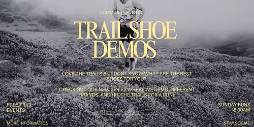 Fleet Feet Chico Trail Shoe Demo Runs 2026