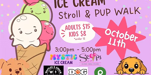 Mount Dora Ice Cream Stroll and Pup Walk - Fall '26