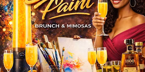 Sip & Paint with Brunch & Mimosas This Saturday With Live DJ