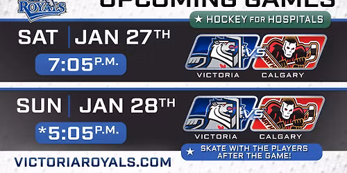 Victoria Royals vs. Calgary Hitmen