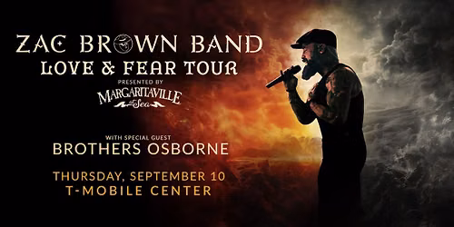 Zac Brown Band Love & Fear Tour Presented by Margaritaville at Sea