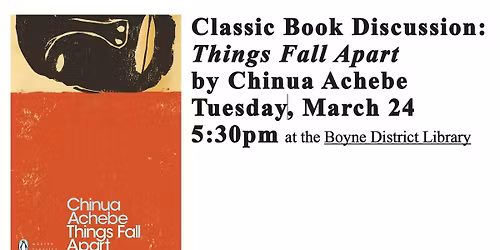 Classic Book Discussion: Things Fall Apart