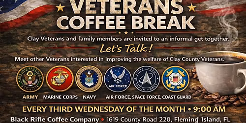 Veterans Council Clay ~ Coffee Break