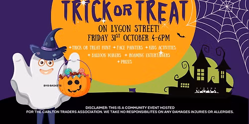 Trick or Treat on Lygon St