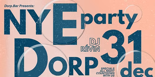 NYE PARTY at Dorp Stellenbosch - New Year's Eve
