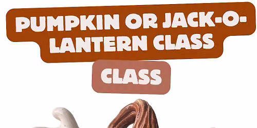 Clay Pumpkin or Jack-o-Lantern Class