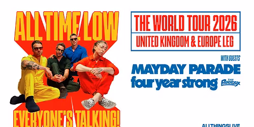 ALL TIME LOW | Fryshuset Arenan, Stockholm