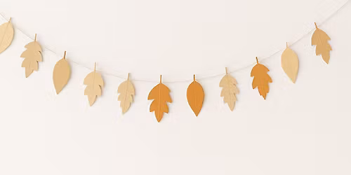 Arty Afternoons: Lamorna Birch Leaf Garland