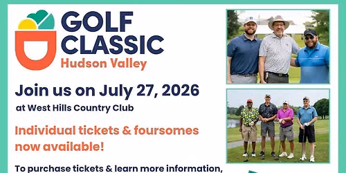 Inaugural Golf Classic Hudson Valley