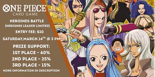 One Piece \u2013 Heroines Battle (Heroines Leader Limited)