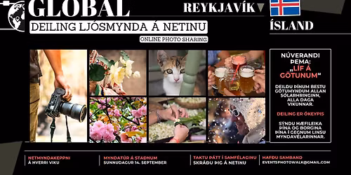 \ud83d\udcf8 Vinalegir fundir & lj\u00f3smyndafer\u00f0 \/ Make friends & Photowalk Meetup