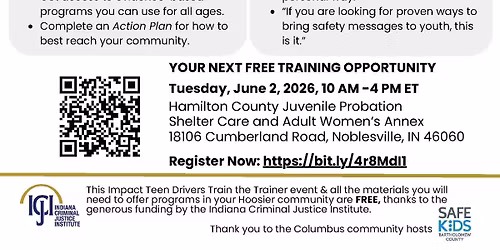Impact Teen Drivers Community Champions Training