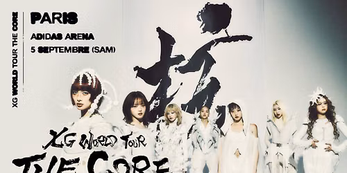 XG • adidas arena, Paris • 5 septembre 2026