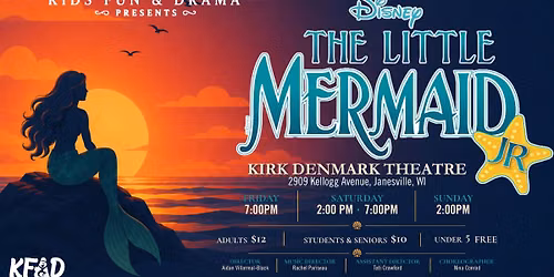 Kids Fun & Drama Presents Disney's The Little Mermaid Jr.
