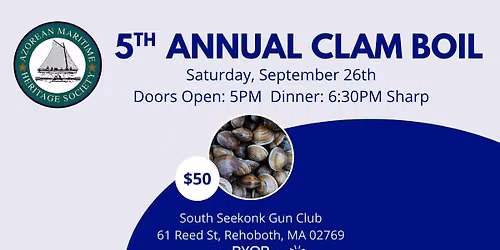 5th Annual AMHS Clam Boil