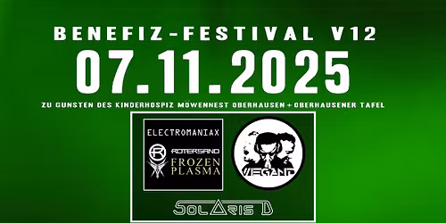 Benefiz-Festival v12.0 - Kulttempel Oberhausen