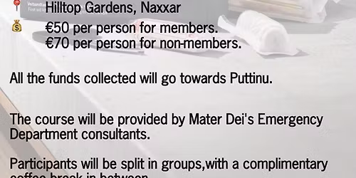 Porsche Club Malta First Aid Course