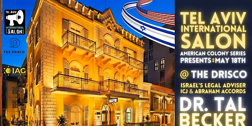 INVITATION: Tal Becker @ The Drisco, Mon May 18