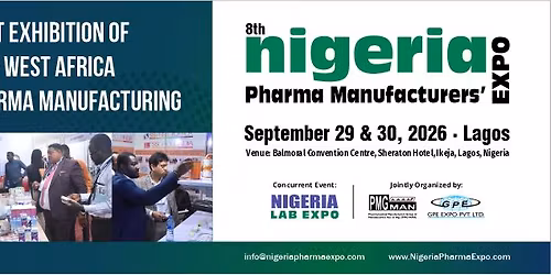 8th Nigeria Pharma Manufacturers' Expo 2026 - Lagos, Nigeria