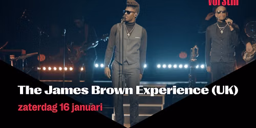 The James Brown Experience (UK) | De Vorstin
