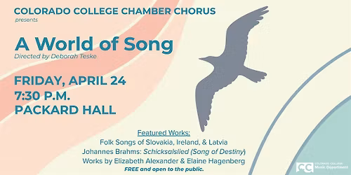 Colorado College Chamber Chorus presents "A World of Song"