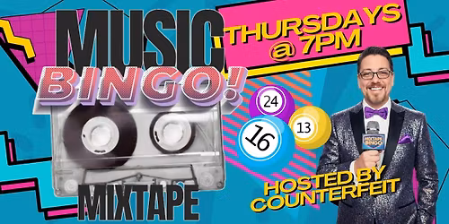 Music Bingo with Counterfeit!