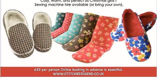 MAKE YOUR OWN SLIPPERS !