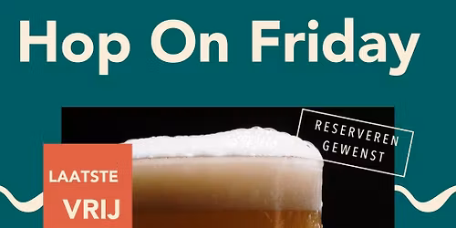 Hop On Friday | De Stadsgraaf
