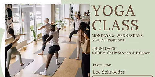 Yoga Class at the Serving Area Military Resource Center