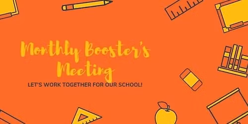 April 2026 Elementary Boosters Meeting 