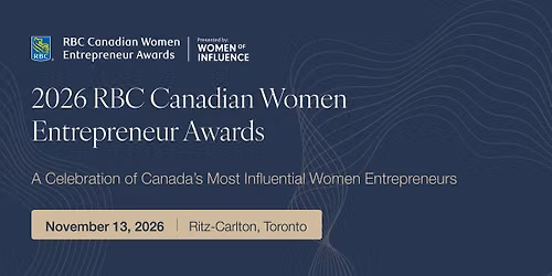 34th RBC Canadian Women Entrepreneur Awards
