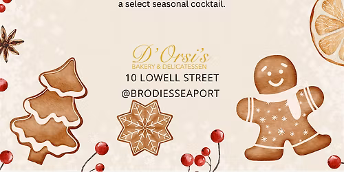 Gingerbread Decorating at Brodie\u2019s Seaport