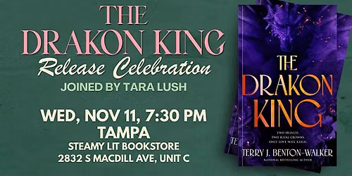 Author Visit (Tampa) - Terry J. Benton-Walker Celebrates The Drakon King