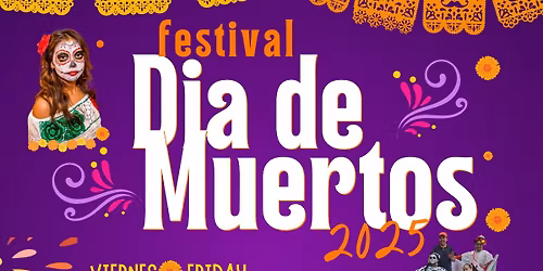 2025 Festival de D\u00eda de Muertos en Beaumont Tx  