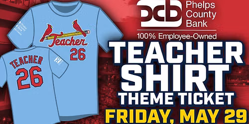 TEACHER NIGHT CELEBRATION at Springfield Cardinals Game